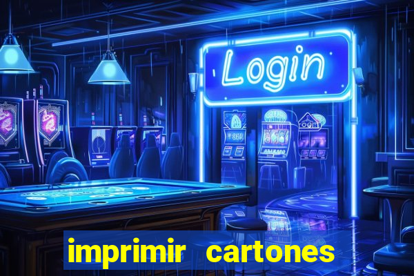 imprimir cartones de bingo